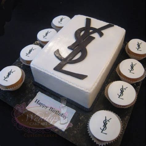 Ysl Cake Topper .